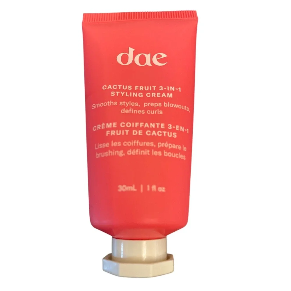 Dae Cactus Fruit 3-in-1 Styling Cream Travel Size 1oz Lot of 3 Smoothing Curls